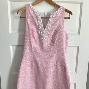 Lilly Pulitzer Rosie posey pink shift size 6